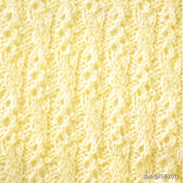 捧针平针最新花样图解,细致展示引领时尚潮流的编织艺术