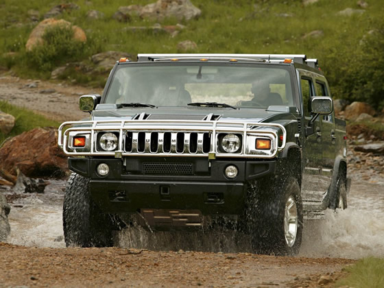 科技与力量展现,2015最新款悍马H4登场