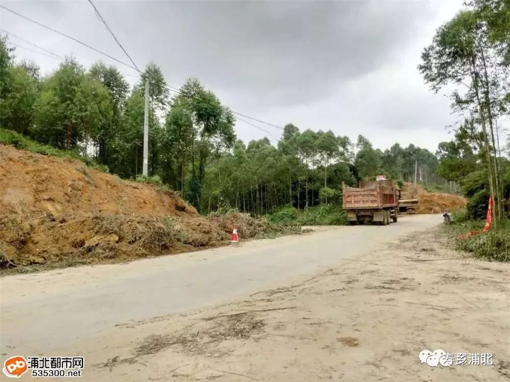 最新清湖至浦北二级路上的奇遇之旅