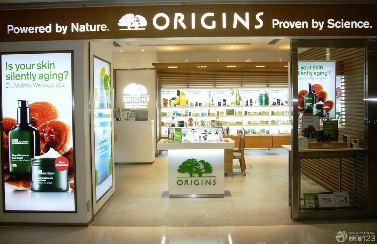 时尚潮流见证者，最新化妆品店门头图片大放送