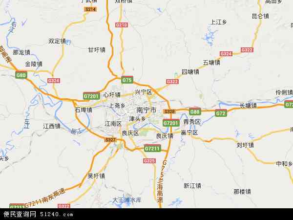 广西南宁最新全地图及其解析