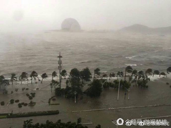 天鸽台风最新消息,珠海风暴之眼下的城市印记