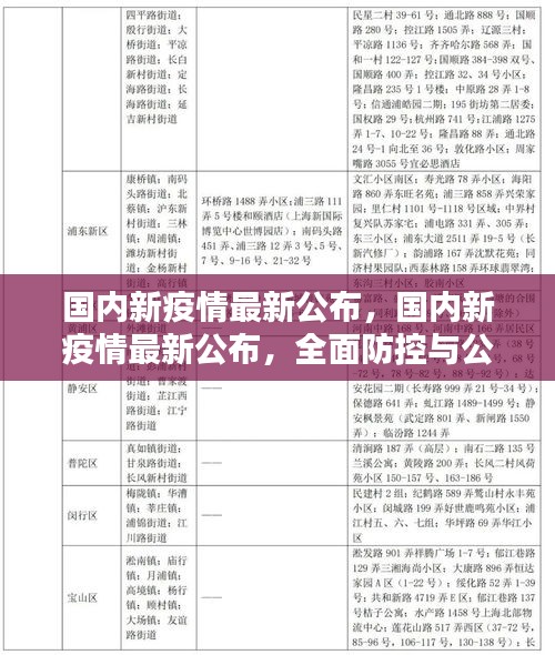 全国疫情防控最新信息汇总，最新动态与公告📢🌸
