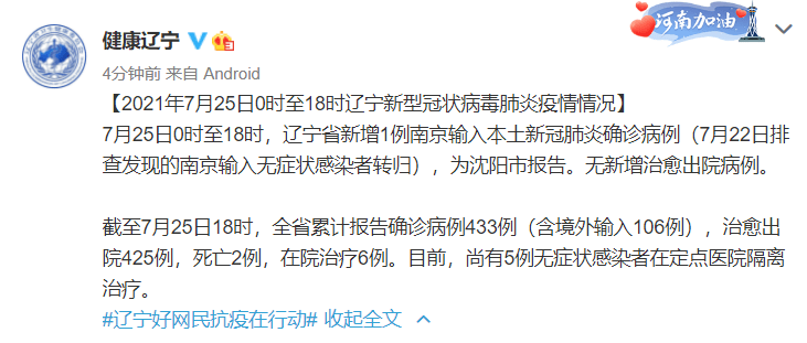 辽宁沈阳最新确诊病例详解及关注焦点