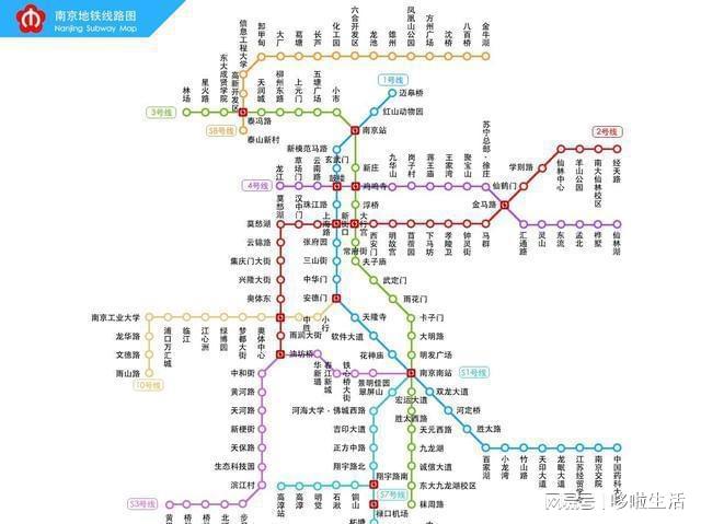 南京地铁最新规划发布，城市脉络再扩展