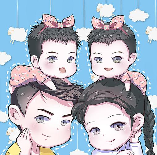 动漫家族头像,动漫家族头像与温馨的日常趣事