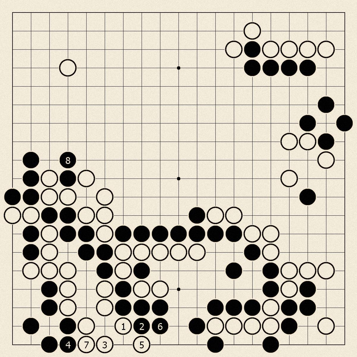 最新围棋棋谱,棋逢对手,暖心对决