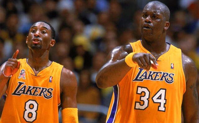 科比与奥尼尔篮球传奇对决视频回顾