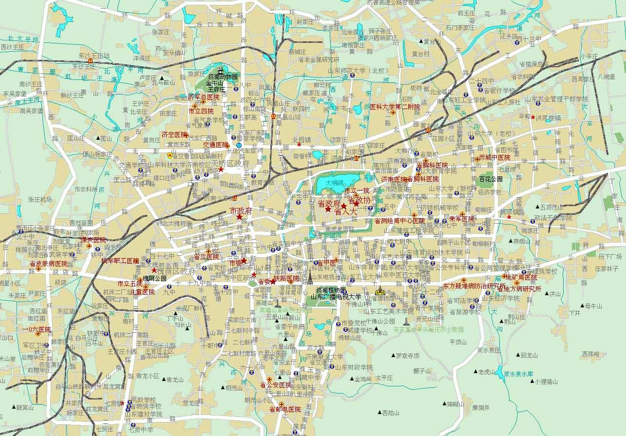 济南最新地图全图，探秘泉城之美的全面指南